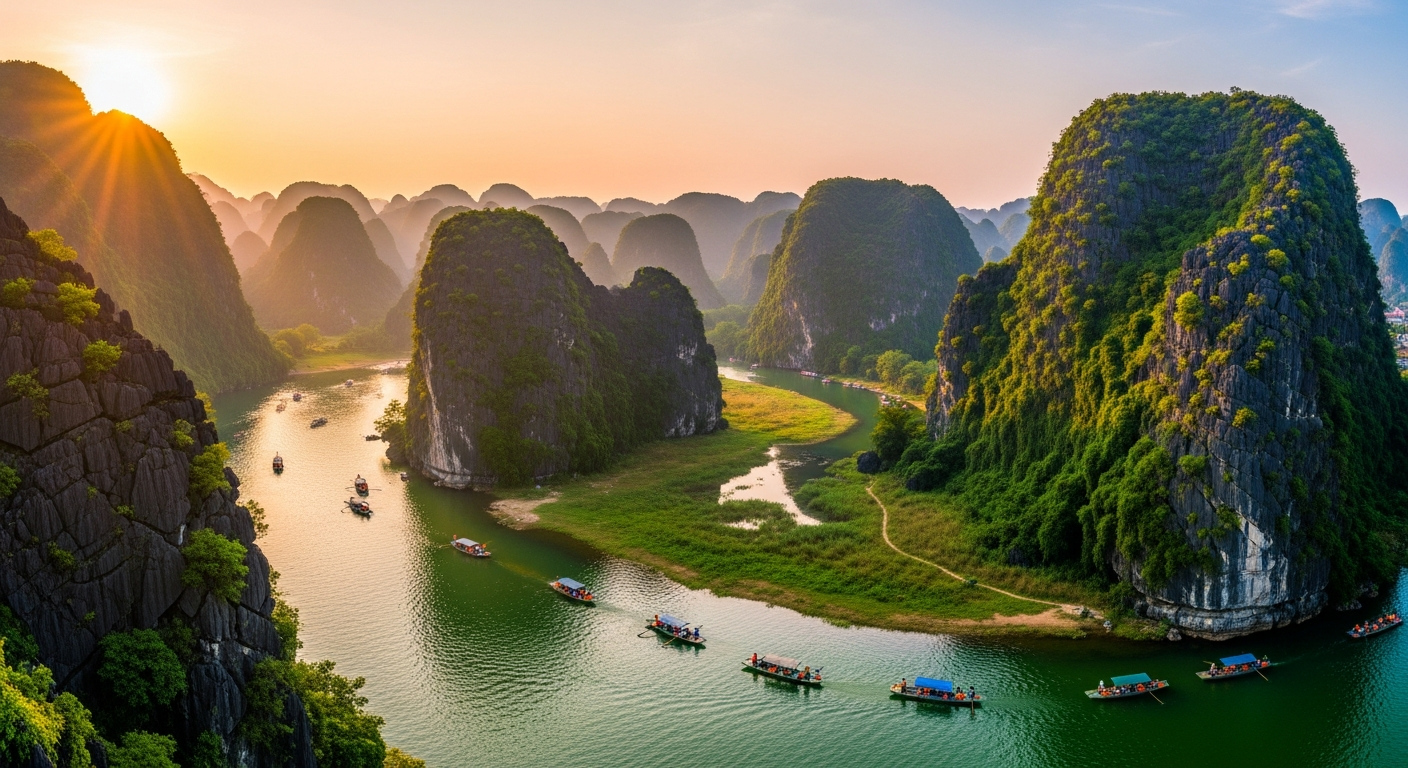 Trang An Boat Tours & Tickets